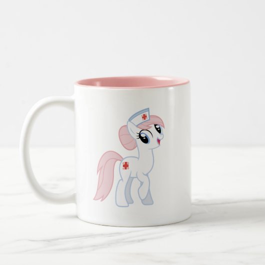 Pony Tweekleurige Koffiemok (Links)