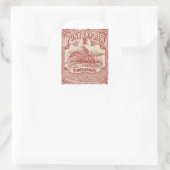 Pony Uitdrukkelijke  stempel Ronde Sticker (Tas)