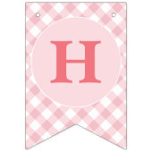  Pony Verjaardag Party bunting banner floral (Tweede vlag)