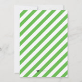 Pony Verjaardagsfeest Groen Kaart (Achterkant)