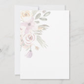 Pony verjaardagsuitnodiging Young Wild en drie Kaart (Achterkant)