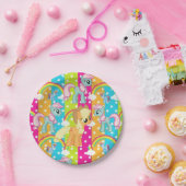 Pony voor papieren borden papieren bordje (Feest)