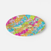 Pony voor papieren borden papieren bordje (Gekanteld)