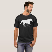 pony voor radiogolven t-shirt (Voorkant volledig)