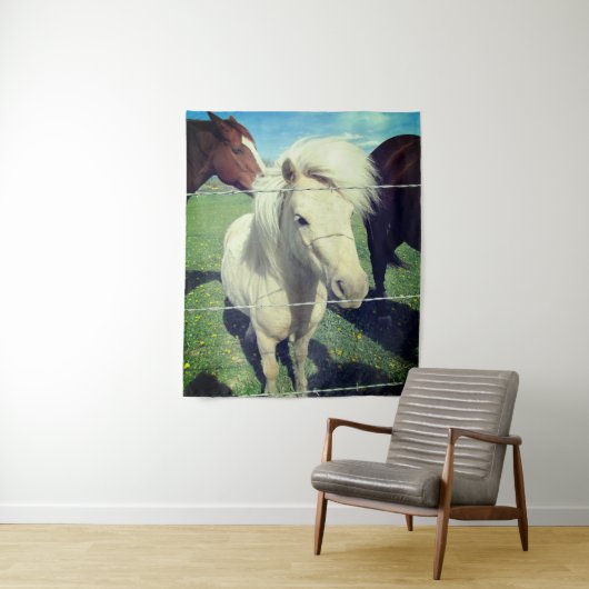 Pony Wandkleed (In situ)