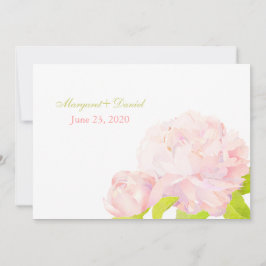 Pony Wedding de Pink Spring Romance Kaart