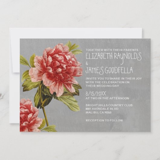 Pony Wedding Invitations Kaart (Voorkant)