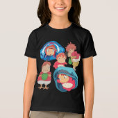 Ponyo😂Ponyo😂Ponyo😂Ponyo😂Ponyo😂😂😂 Tri-Blend Shirt (Voorkant)