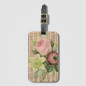  pony's en bladermuziek bagagelabel (Voorkant (verticaal))