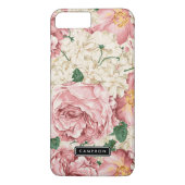  pony's en Hydrangeas iPhone 7 Plus Hoesje (Achterkant)