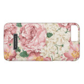 pony's en Hydrangeas iPhone 7 Plus Hoesje (Achterkant (Horizontaal))