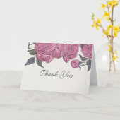 pony's Hartelijk dank Kaart (Gele Bloem)