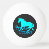 pony's officieel pingpongbal (Voorkant)