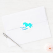 pony's officieel ronde sticker (Envelop)