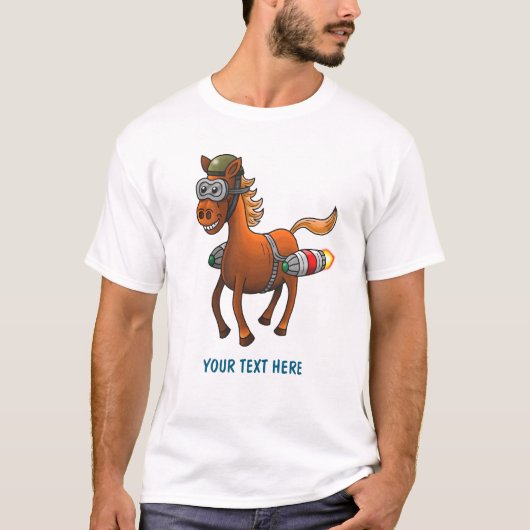 Pony's Raketenrit T-shirt (Voorkant)