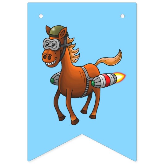 Pony's Raketrit Vlaggetjes (Eerste vlag)