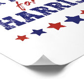 Pony's Voor Kamala-harris 2024 Poster (Hoek)