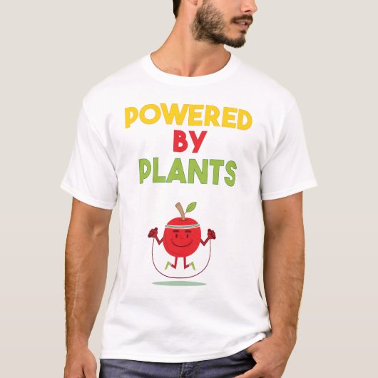 POnze door PLANTEN T-shirt (Voorkant)