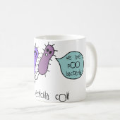 Poo Bacteria Koffiemok (Voorkant rechts)