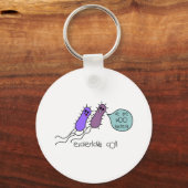 Poo Bacteria Sleutelhanger (Voorkant)