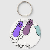Poo Bacteria Sleutelhanger (Voorkant)