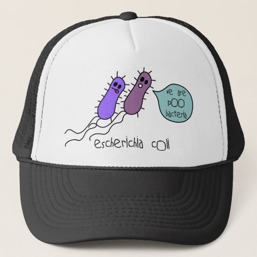 Poo Bacteria Trucker Pet (Voorkant)