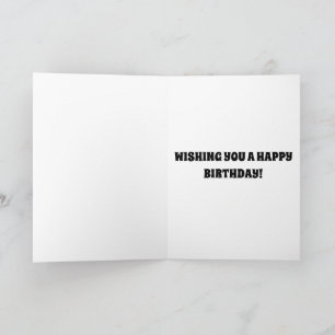 POO Balloons Cake grappig kinder schattige verjaar Kaart