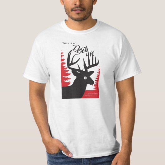 Poo Brain Design T-shirt (Voorkant)