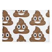 poo emoji pillow hoesje kussenslopen (Achterkant-Links)
