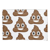 poo emoji pillow hoesje kussenslopen (Voorkant-Links)