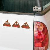 poo emojis bumpersticker (Op Truck)