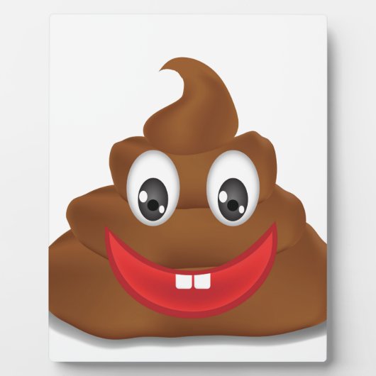 poo emojis fotoplaat (Voorkant)