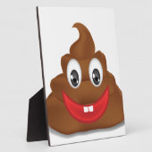 poo emojis fotoplaat (Zijkant)