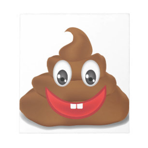 poo emojis notitieblok