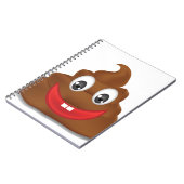 poo emojis notitieboek (Linkerzijde)