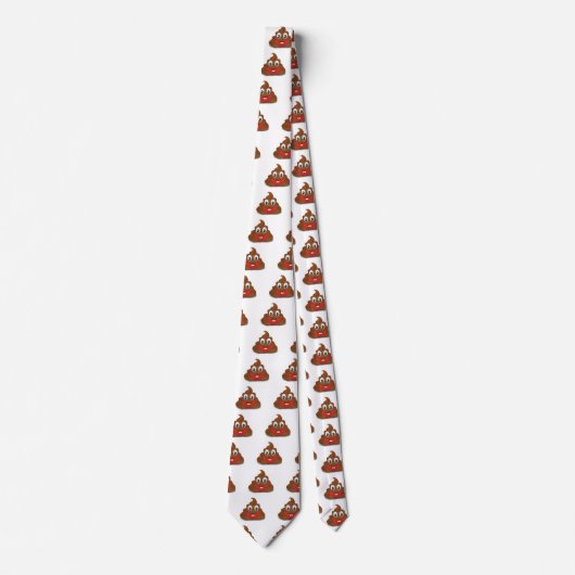poo emojis stropdas (Voorkant)