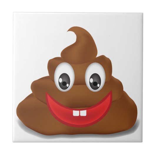 poo emojis tegeltje (Voorkant)