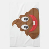 poo emojis theedoek (Verticaal)