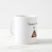  Poo Emoticon Koffiemok (Voorkant links)