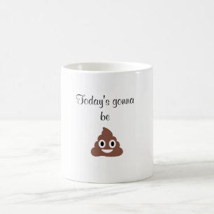 Poo Emoticon Koffiemok