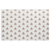  Poo Emoticon Stof (Fat Quarter)
