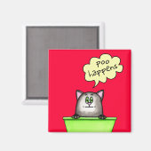 Poo Happens Magnet (Voorkant / Achterkant)