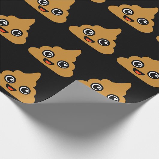 Poo op jou cadeaupapier (Hoek)