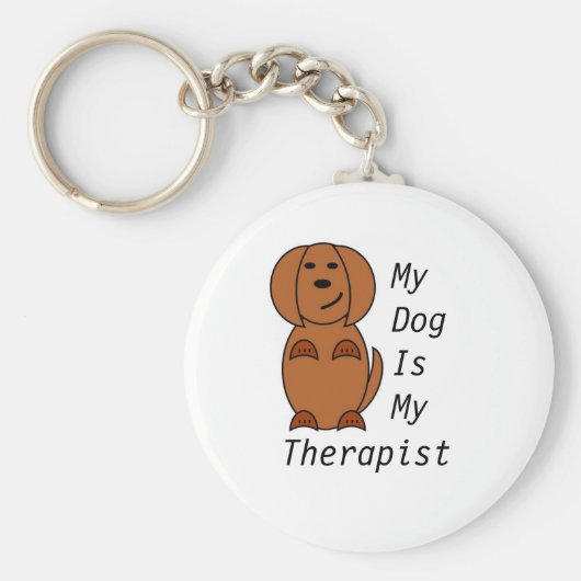 Pooch Therapy Keyring Sleutelhanger (Voorkant)