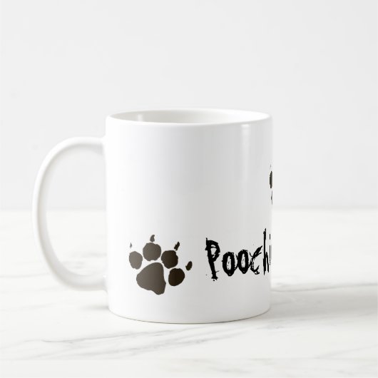 Poochie was hier koffiemok (Links)