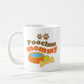 Poochon Hondenras Gift Koffiemok (Links)