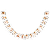 Poochtastic HAPPY BIRTHDAY Name Opt. op Vlag 7 Vlaggetjes (Alle)