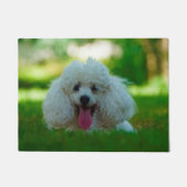 Poodeldog. Deurmat (Voorkant)