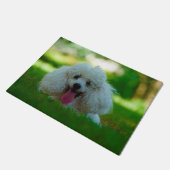 Poodeldog. Deurmat (Schuin)