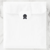 Poodelgamer met joystick hart sticker (Tas)